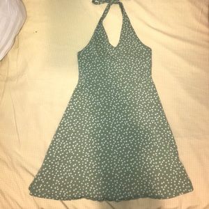 forever 21 floral halter mini dress